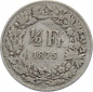 Preview: 1/2 Franken 1875 B
